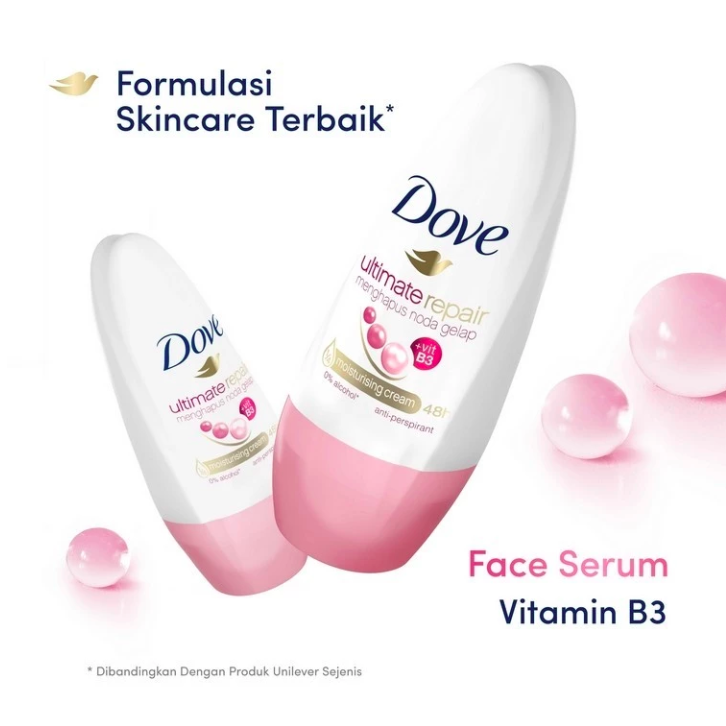 Unilever Indonesia Dove Ultimate Repair Antiperspirant Deodorant Roll On