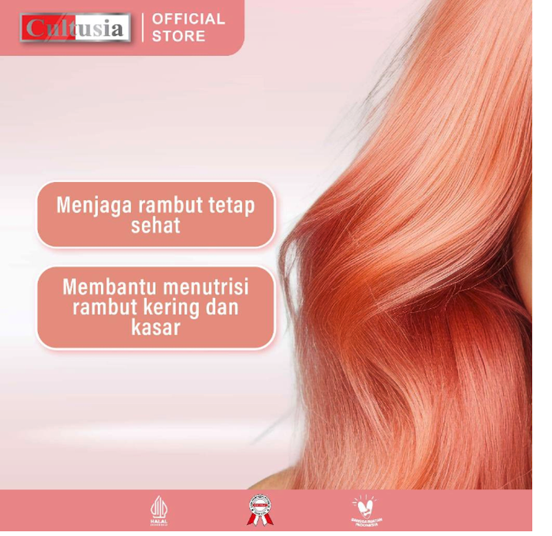 Cultusia Hair Creambath Strawberry