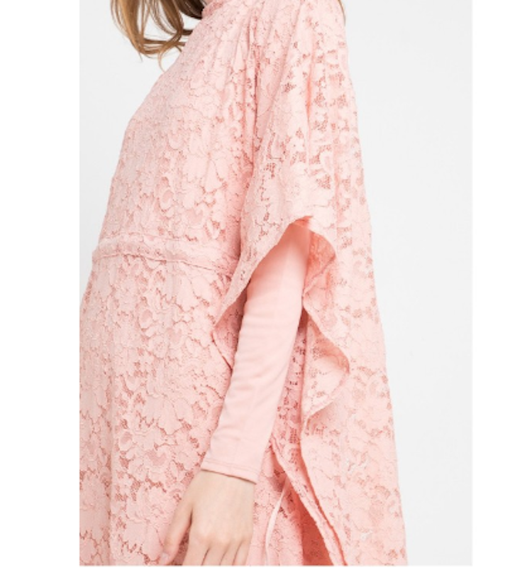Long Sleeve Lace Kaftan 3