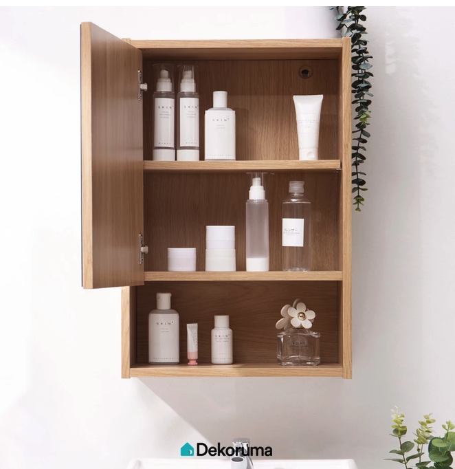 Dekoruma Heim Studio Sano Cermin Dengan Tempat Penyimpanan / Storage