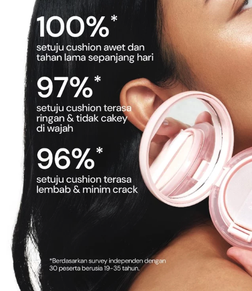 Rose Cosmetics International Rosé All Day The Realest Airyfit Glow Cushion Honey