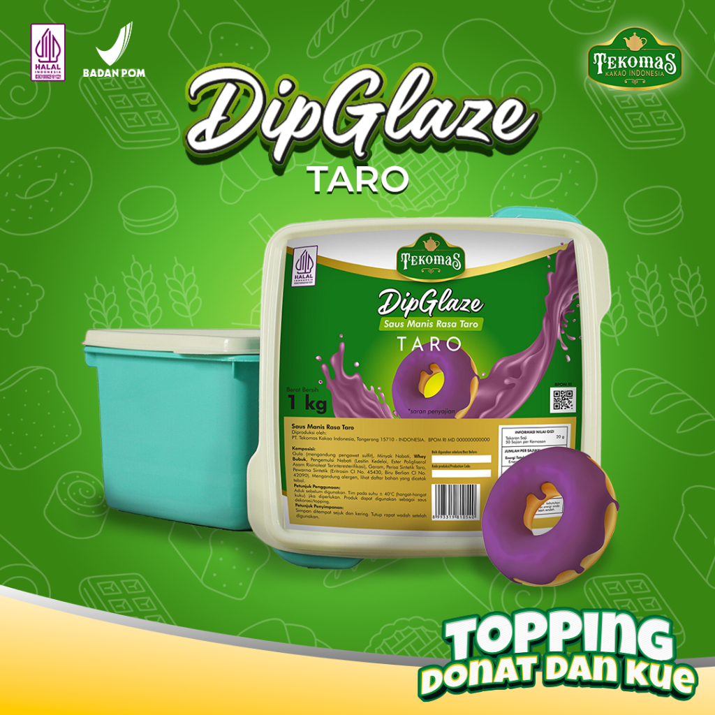 Tekomas Dip Glaze Taro