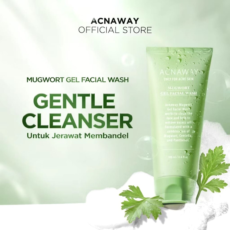 Acnaway Mugwort Gel Facial Wash 5