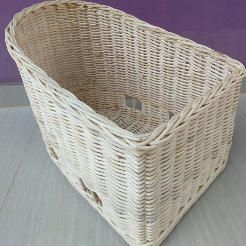 Keranjang Belakang Sepeda Rotan 4