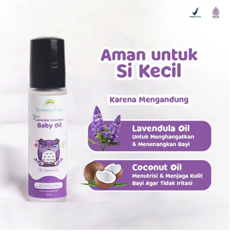 YummysBaby Lavender Essential Baby Oil 2