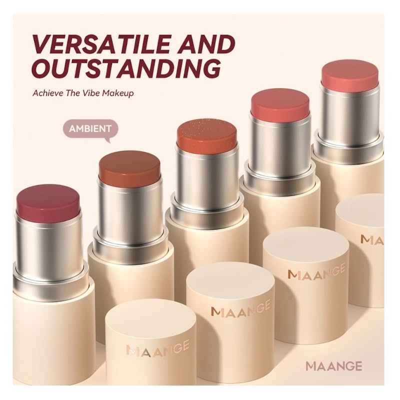 MAANGE Softlight Pigmet Blush Stick #O201 4