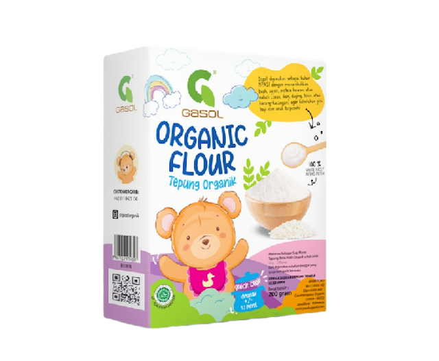 Tepung Beras Putih Organic