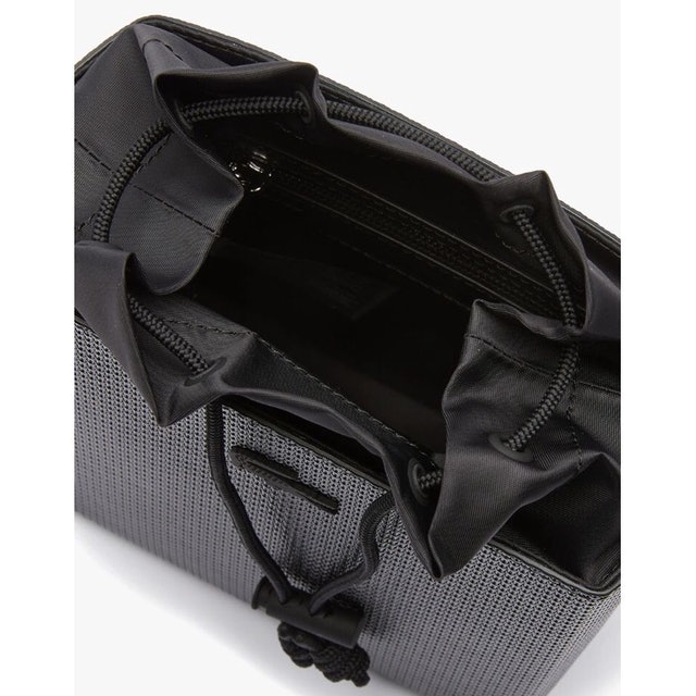 Lacoste Women’s Bucket Bag Chantaco Small Square Piqué Leather LACNF3389CE000