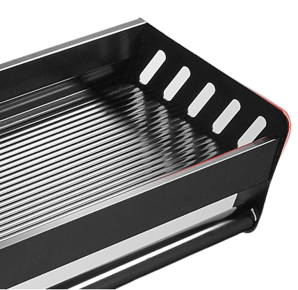 Rak Dinding Penyimpanan Bumbu Dapur Stainless Steel 2