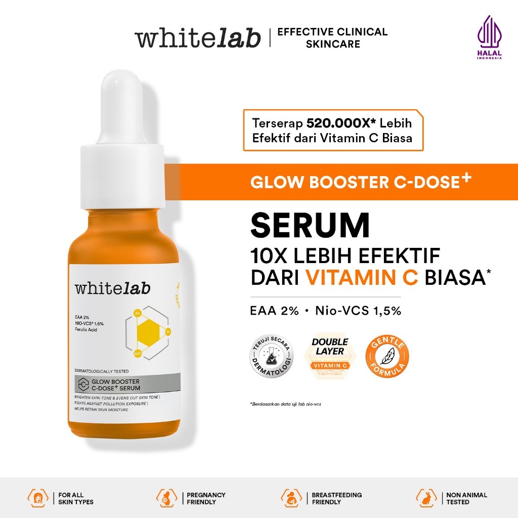 Natura Deca Kosmetika Whitelab Glow Booster C-Dose+ Serum