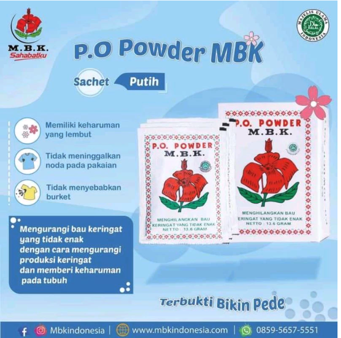 Bahagia Idkho Mandiri MBK Powder Putih