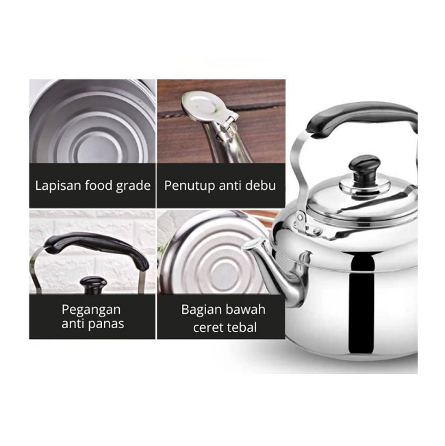 Royalstar Royalstar Ceret Teko Stainless Bunyi Siul