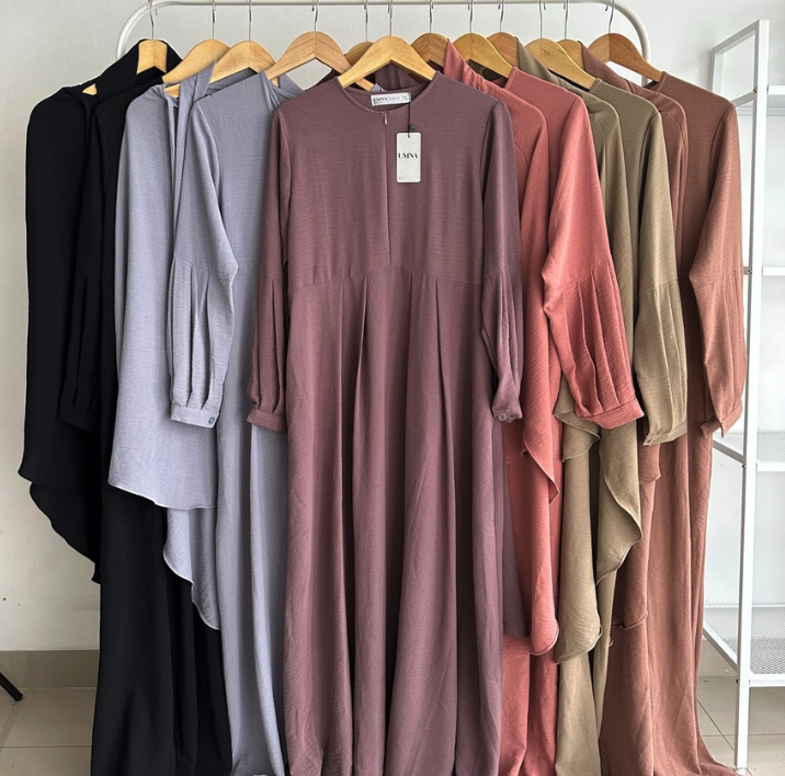 Umnawear  Ummayah Abaya Set Khimar