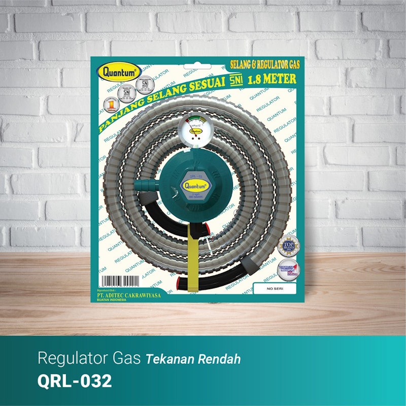 Quantum Selang & Regulator Gas 4