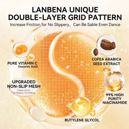 LANBENA LANBENA Antioxidant Vitamin C Hydra-Gel Eye Patches