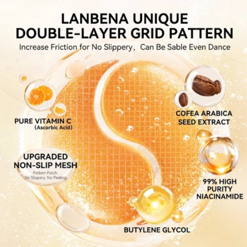 LANBENA Antioxidant Vitamin C Hydra-Gel Eye Patches 4