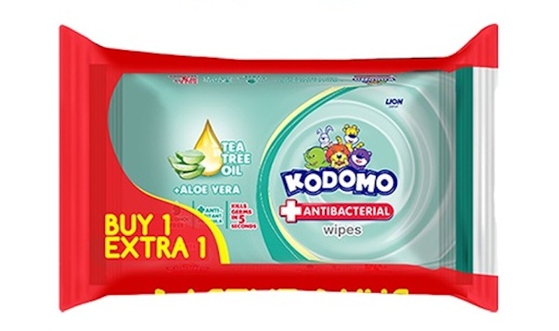 Kodomo Antibacterial Wipes 1