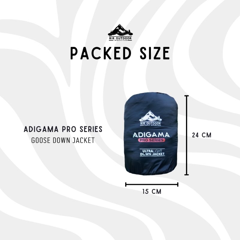  RIR Outdoor Adigama Pro Series Goose Down Jacket