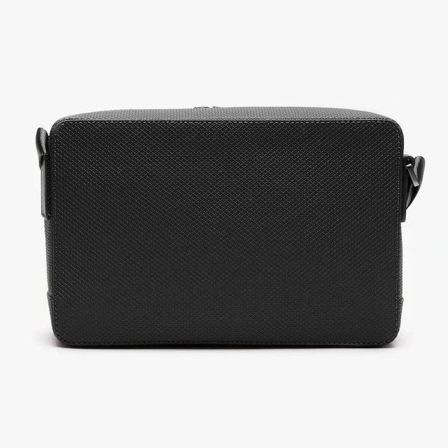 Men's Chantaco Matte Stitched Leather Zippered Crossbody Bag 2