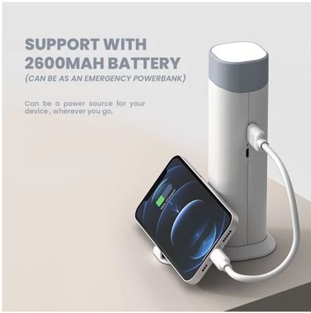 UNEED Indonesia UNEED 4 IN 1 Portable LED Desk Lamp Torch  UDL401