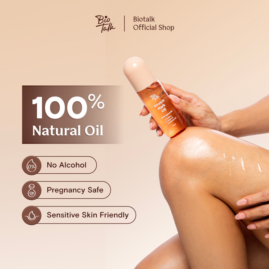 Bionatura Berkat Abadi BioTalk Stretch Mark Oil