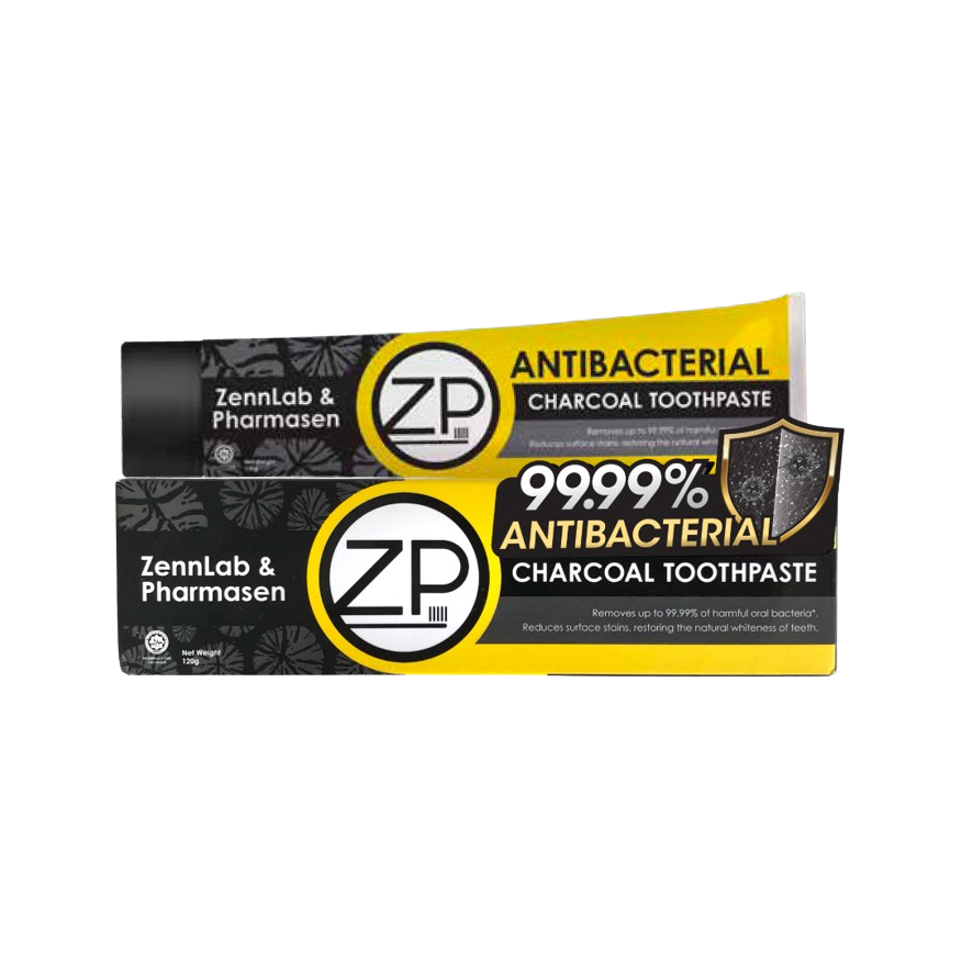 ZP Antibacterial Charcoal Toothpaste 1