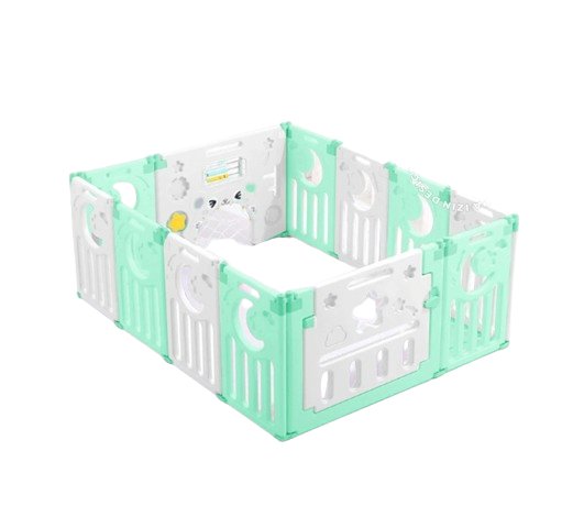 Hongzhuo Play Fence 10 Pagar + 2 Pintu