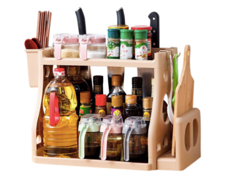 Rak Bumbu Dapur 2 Susun 1