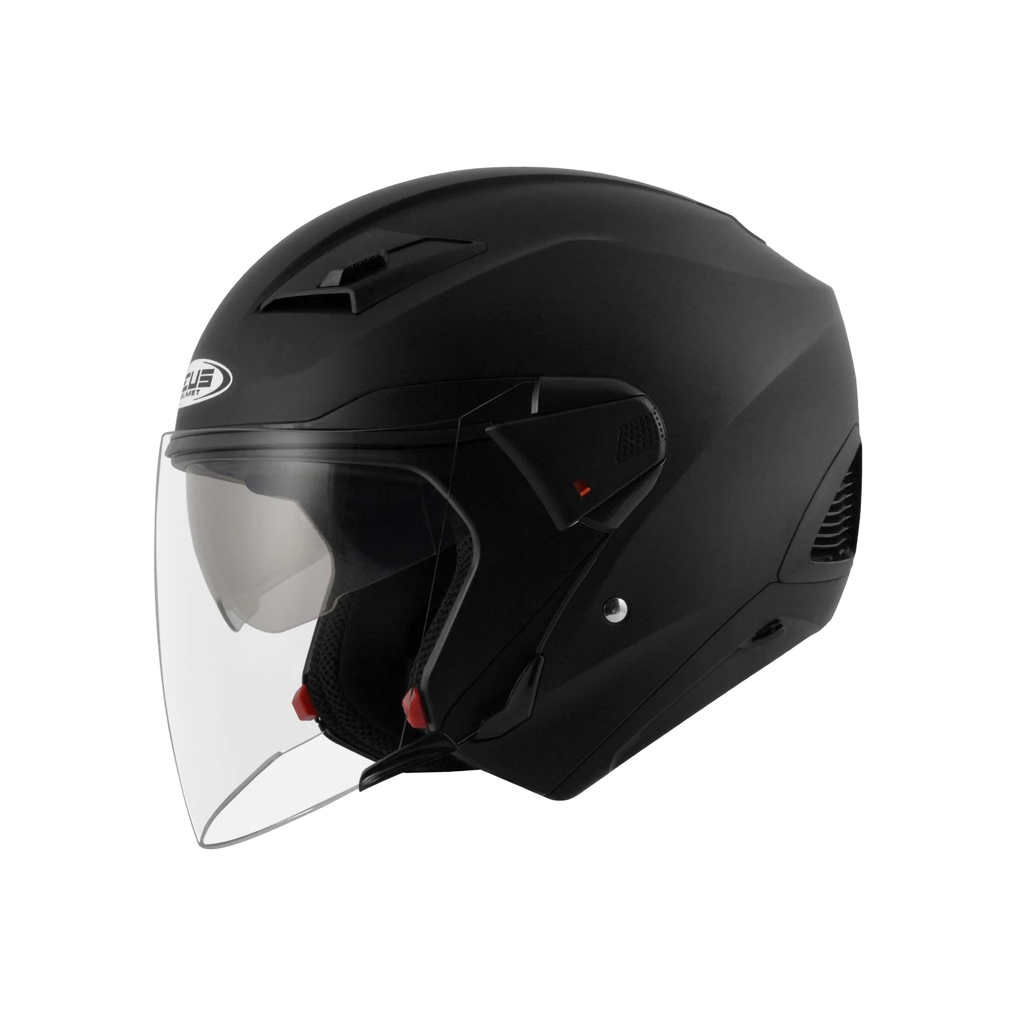 Gao Jin Industrial ZEUS MATT BLACK DOFF MODULAR DOUBLE VISOR ZS 611C