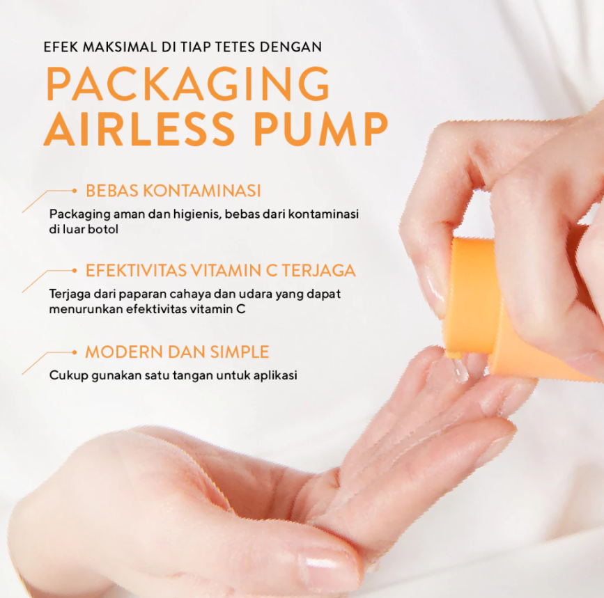 Paragon Technology and Innovation Wardah Radiant Charge Serum 10% Vitamin C + Ferulic Acid