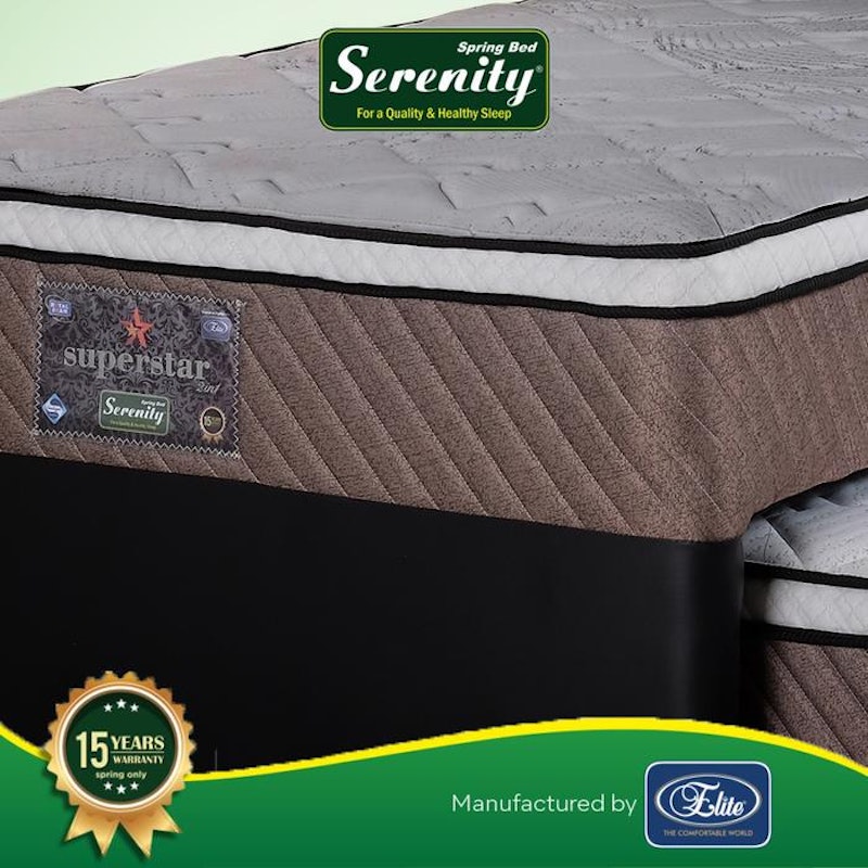 Serenity® Springbed Superstar 2in1 4