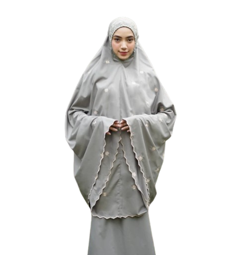 Siti Khadijah Mukena Broderie Ayla