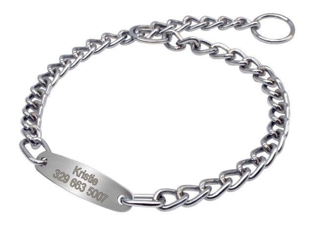 Personalized Dog Chain Name Tag
