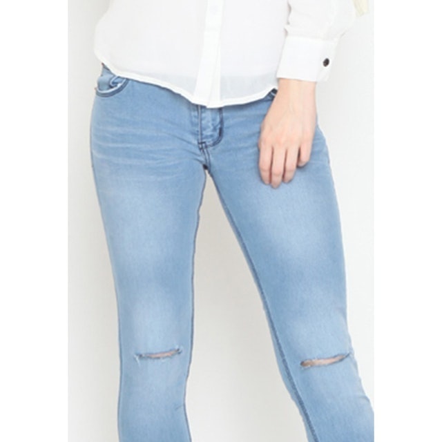 Ripped Jeans Slim Fit 233206