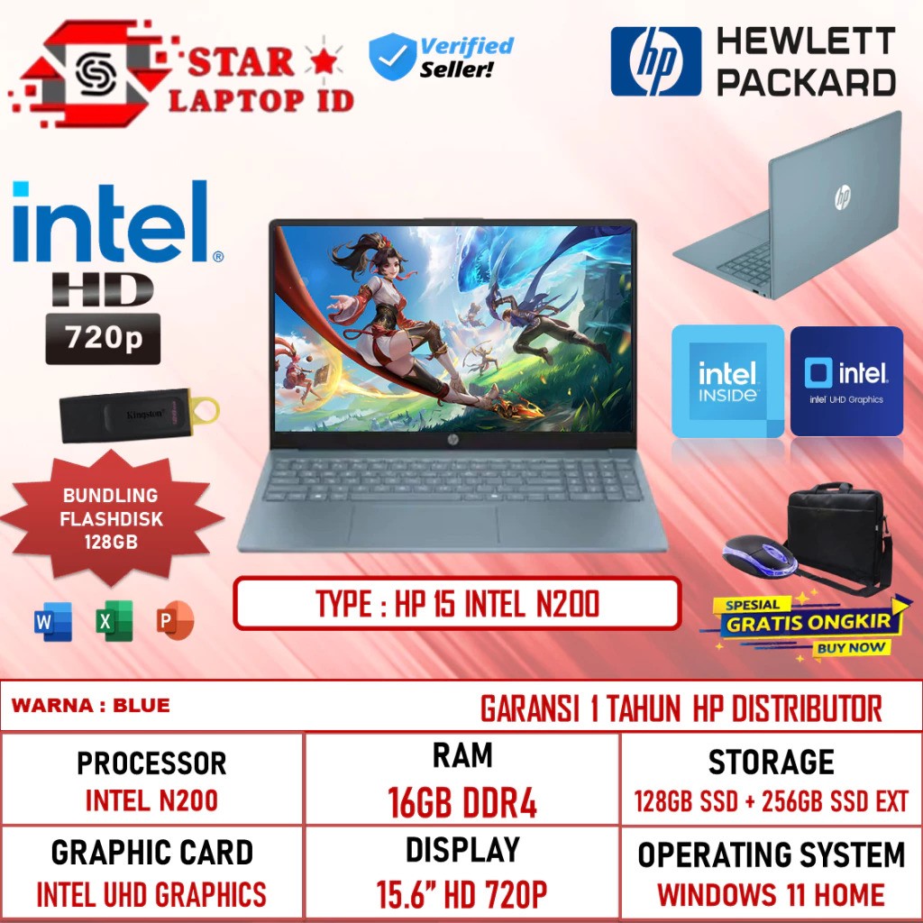 HP  HP 15 Intel N200