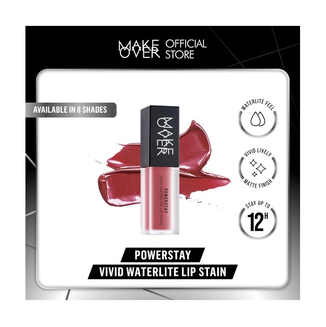 Paragon Technology and Innovation MAKE OVER Powerstay Vivid Waterlite Lip Stain A01 Bumble