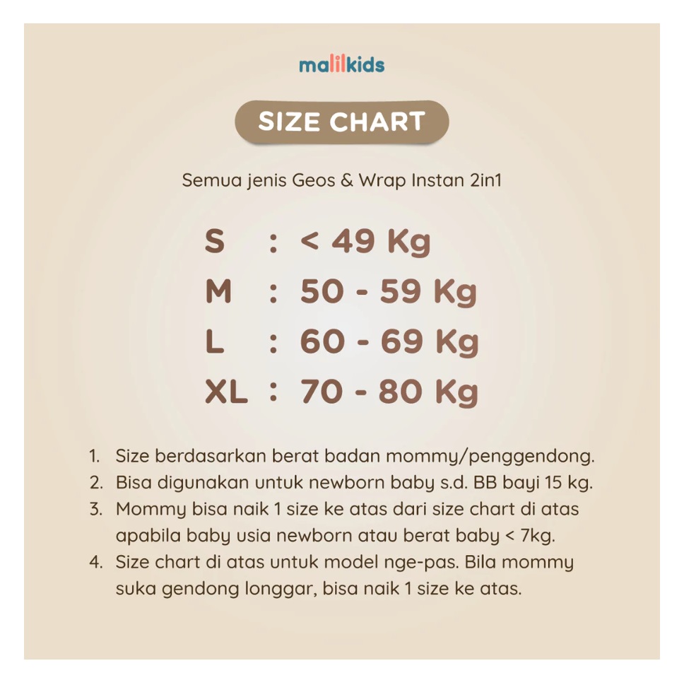 Malilkids Malilkids Geos Sling Pouch Double Layer Waffle