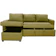 Atria Sofa L Shape Fabric Lathan 1