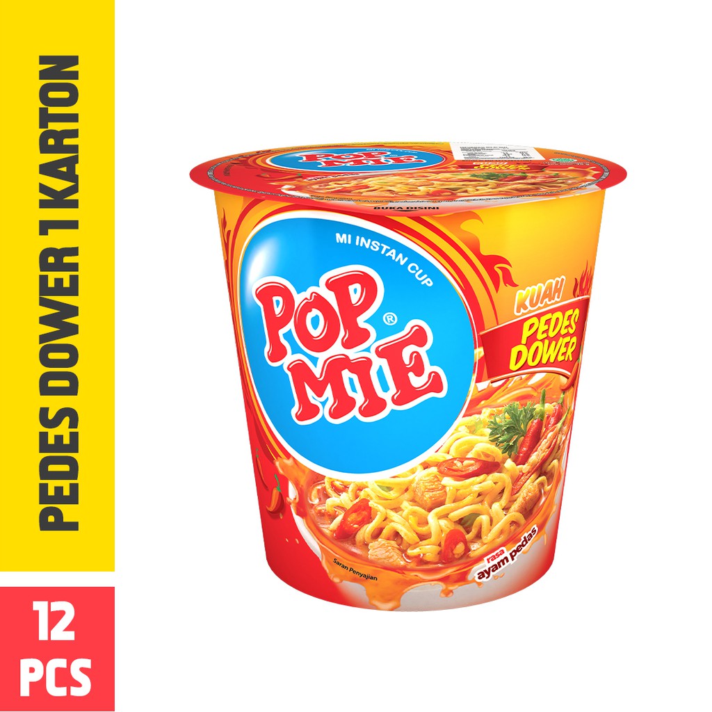 Indofood Pop Mie Pedes Dower