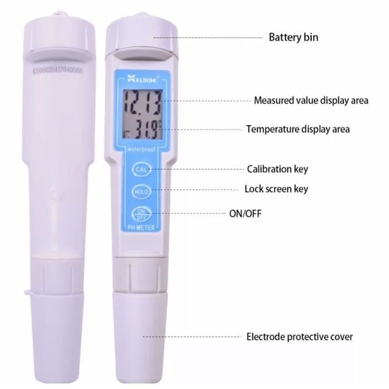Kedida pH Meter External Probe Tester 3