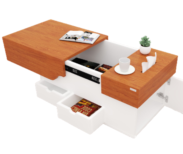 Meja Tamu Laci Minimalis Coffee Table Modern