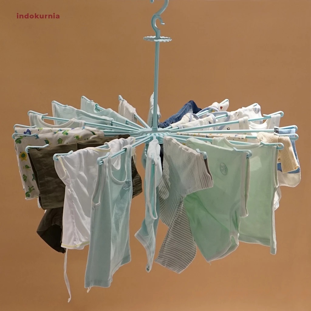 Indo Kurnia Jakarta  Indokurnia Gantungan Jemuran Bayi Pastel 30 Stik