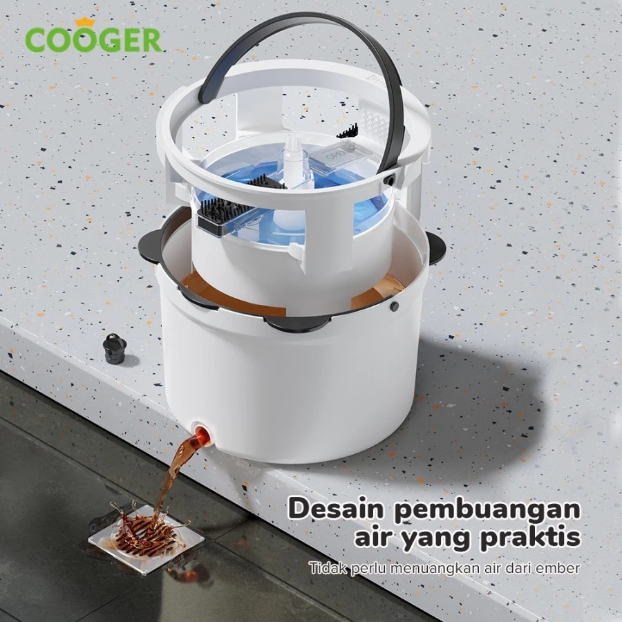  Cooger Indonesia COOGER Panda Spin Mop 2.5 L