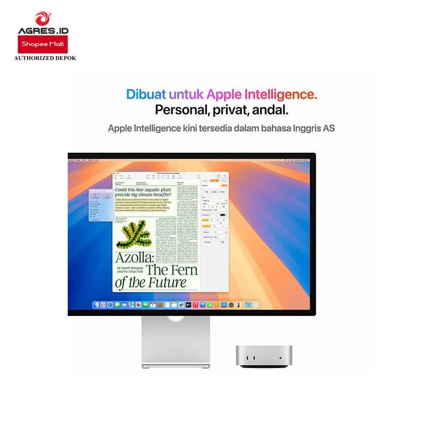 Apple Apple Mac Mini M4  SLV -MU9D3ID