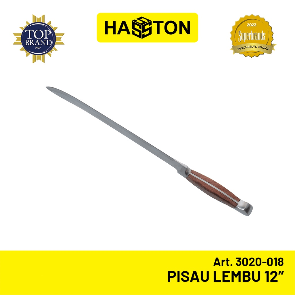 Hasston Hasston Pisau Daging Gg. Kayu (Pisau Lembu)  3020-018
