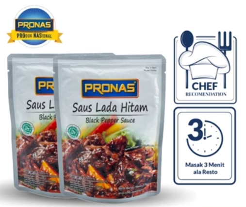 Bahtera Wiraniaga Internusa Pronas Saus Lada Hitam