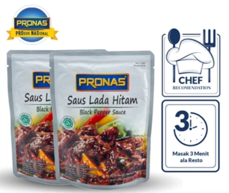 Pronas Saus Lada Hitam 2