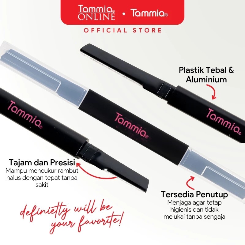 Tammia Dual Ends Face & Eyebrow Razor 3