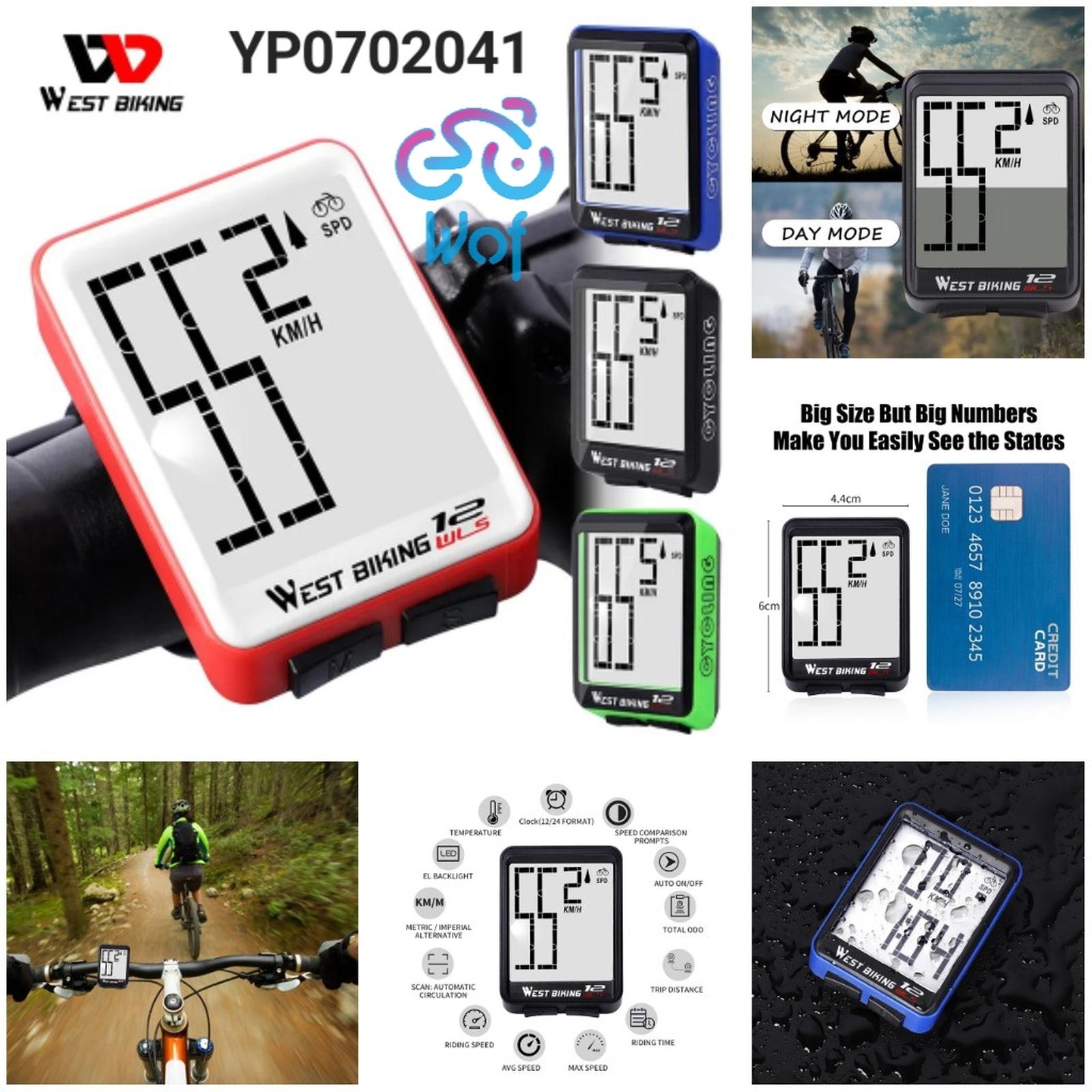 West Biking Speedometer Sepeda  5
