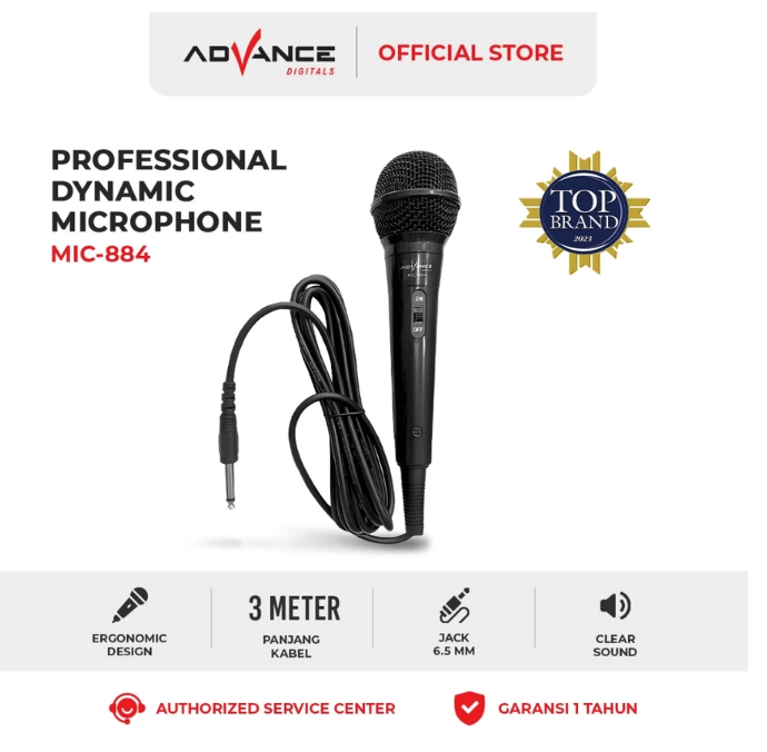 Advance Professional Dynamic Microphone 4